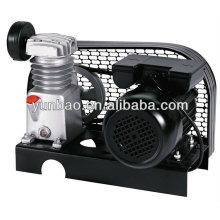 Base plate air compressor without tank